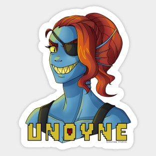 U N D Y N E Sticker